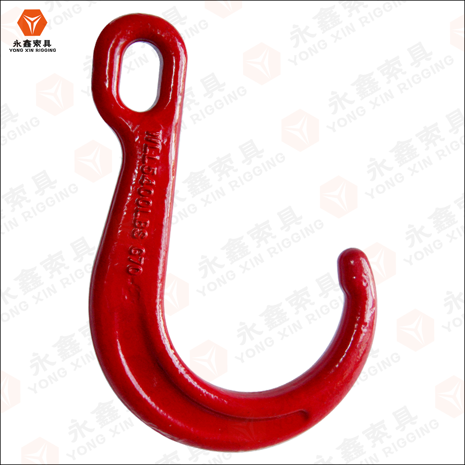 J Type Hook with Ellipse Hole